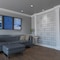 Ekena Millwork Small Burnett Decorative Fretwork Wall Panels in Architectural Grde PVC, 21 3/8"W x 11 3/8"H x 3/8"T WALP12X12BUR - alternate 3
